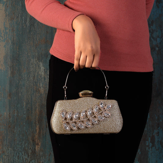 The Golden Gleamy Sea Bed Clutch
