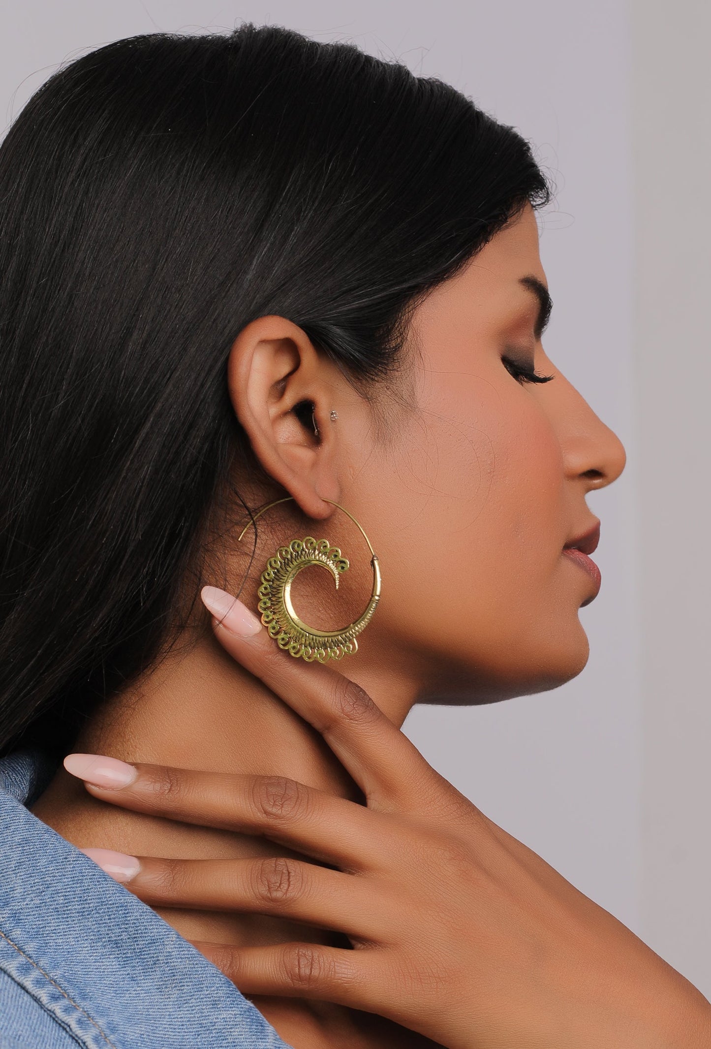 The Crowny Hoop Earrings