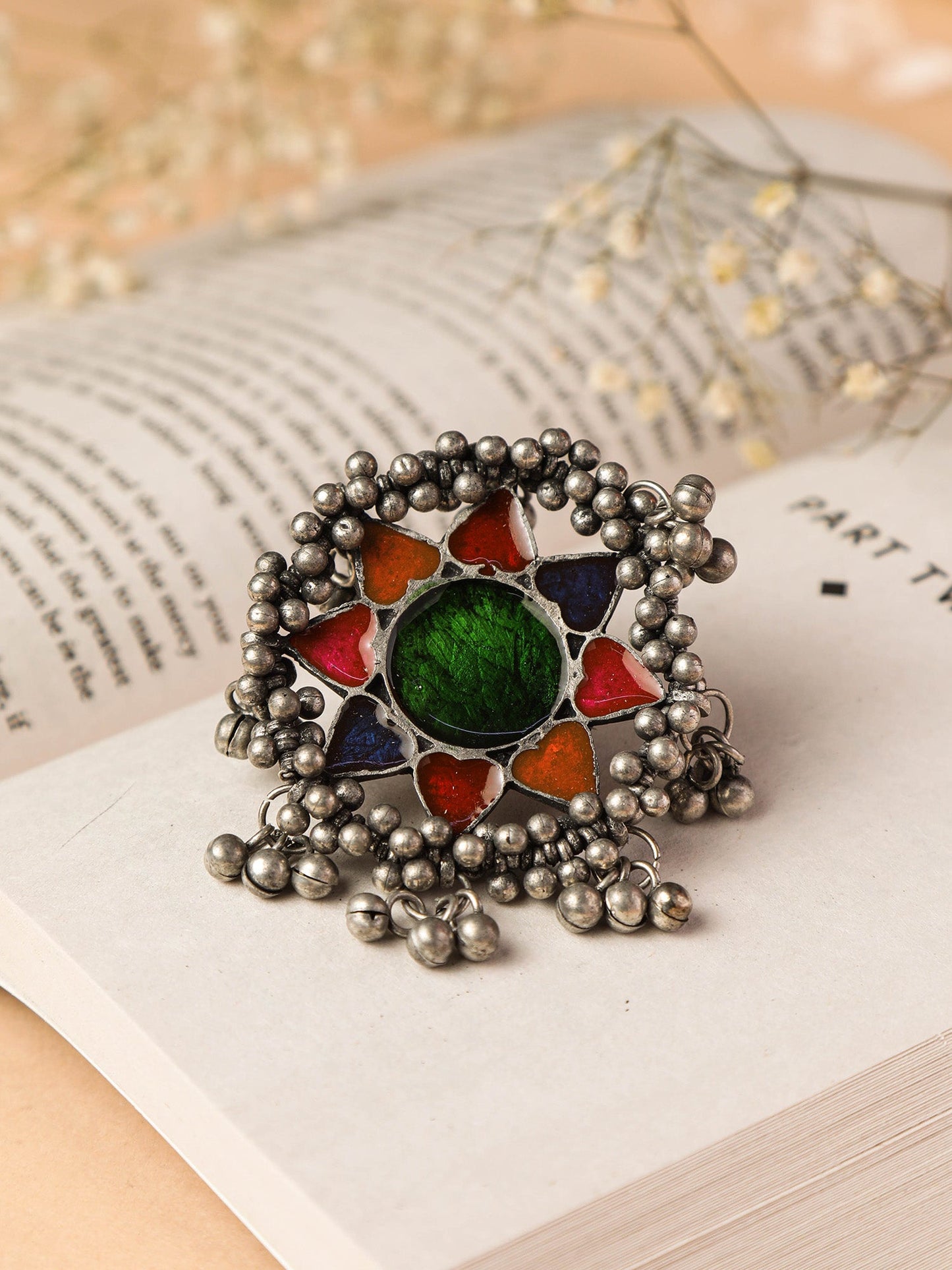 The Mandana Trinklet Meena Ring