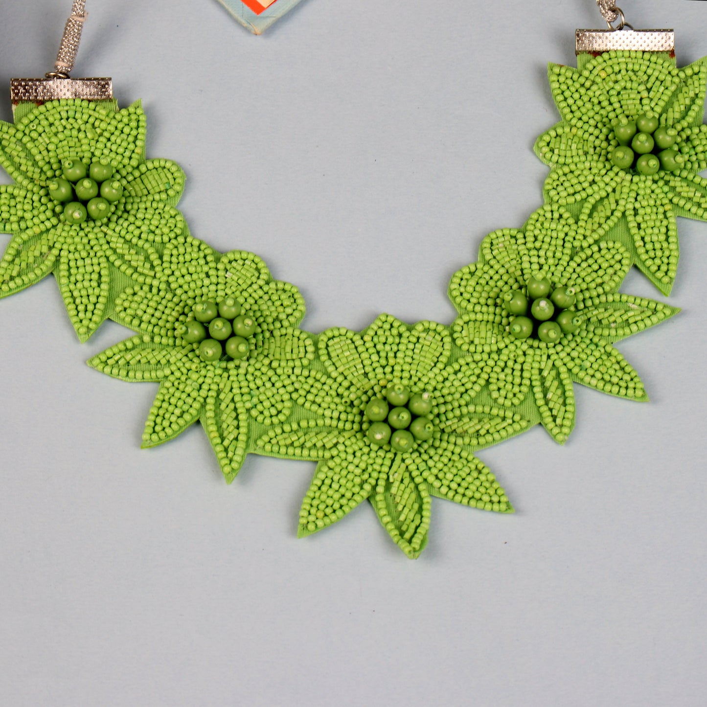 The Locust Necklace Set in Green - Cippele