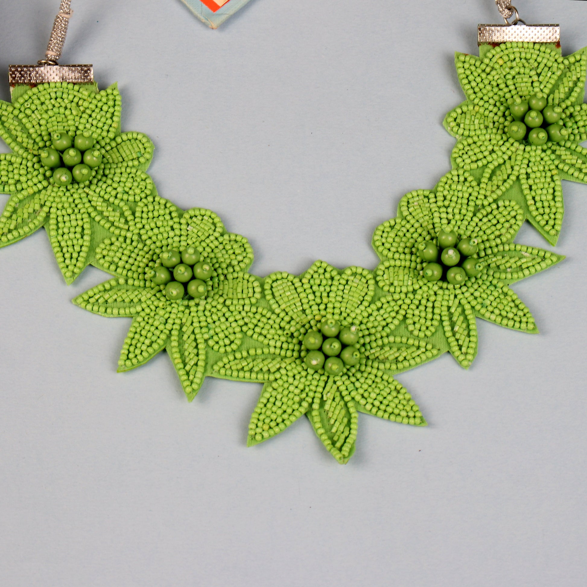 The Locust Necklace Set in Green - Cippele