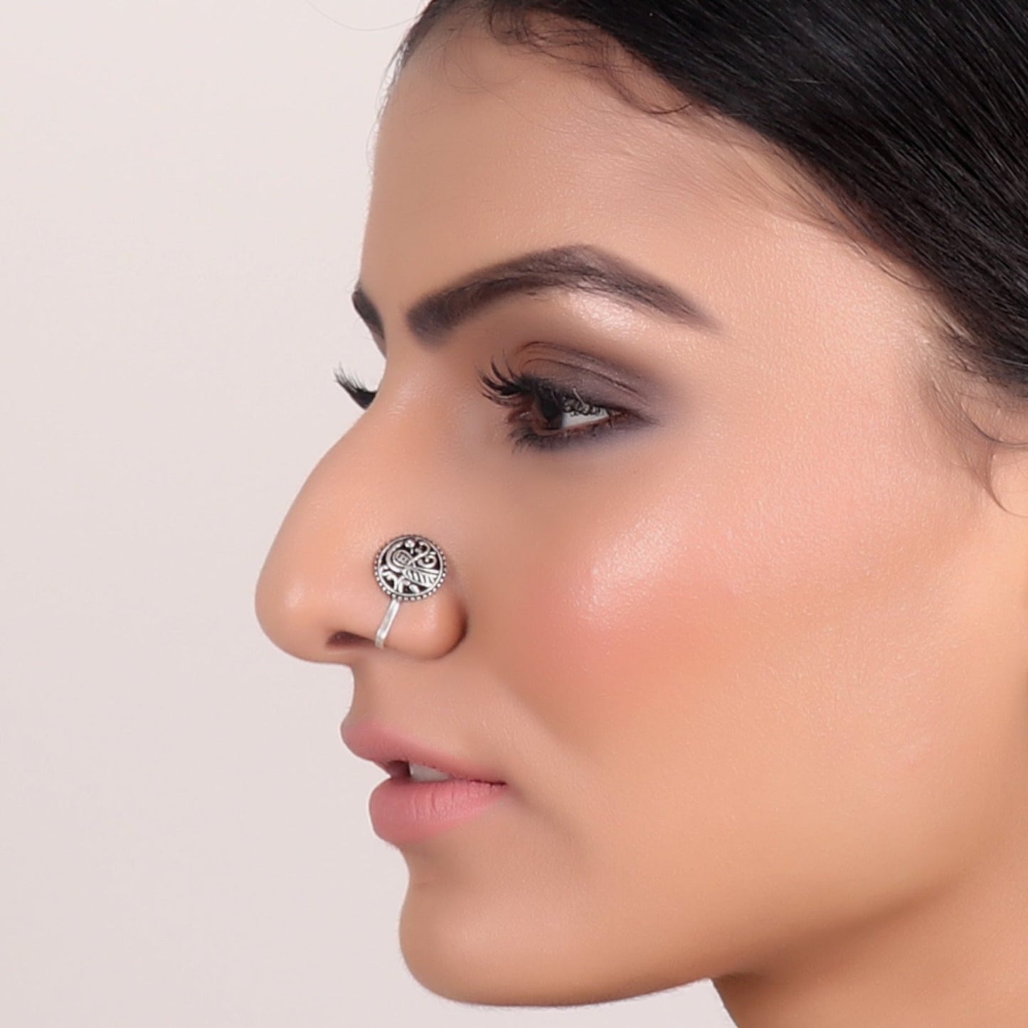 Nose Pin,Bird Beauty Round Nose Pin - Cippele Multi Store