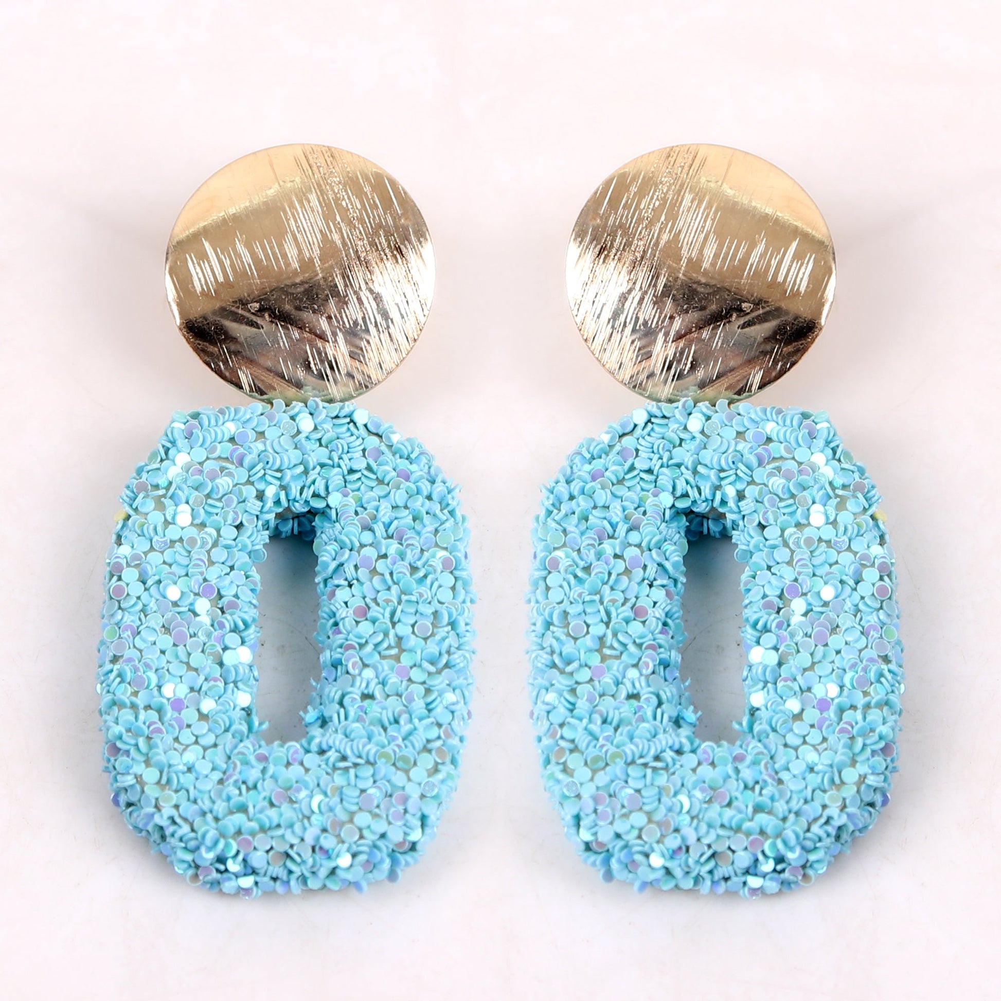 Earrings,Dazzling Earrings in Turquoise - Cippele Multi Store