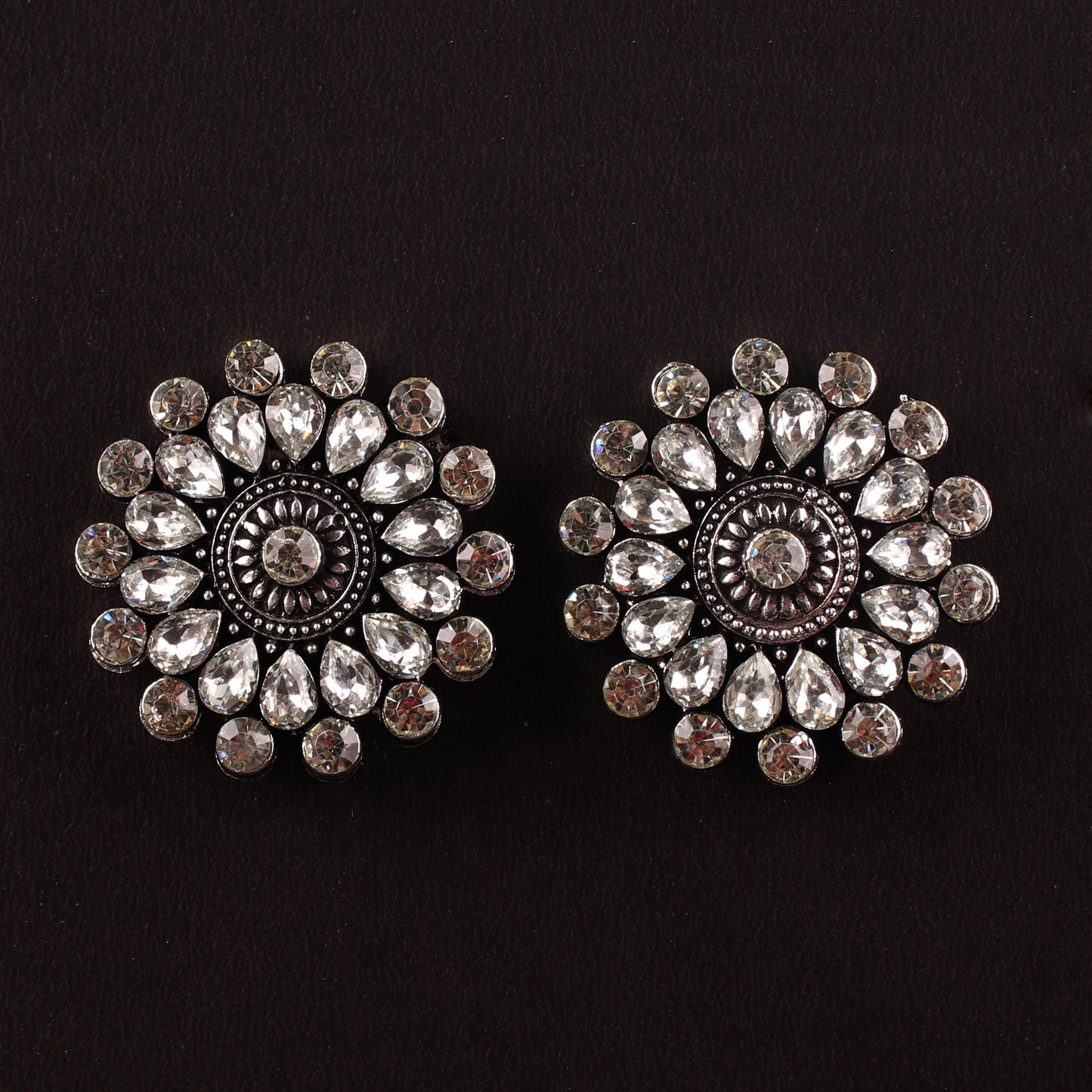 Ring & Earring Set,The Caledonia Crystal- Rings and Earring Set - Cippele Multi Store