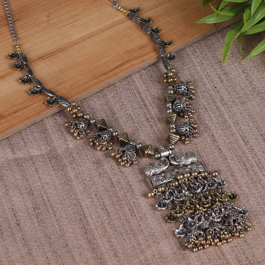 The Imperial Queenly Necklace in Dual Tone