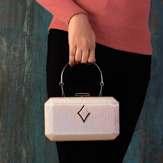 Golden Splash of Plushness Clutch