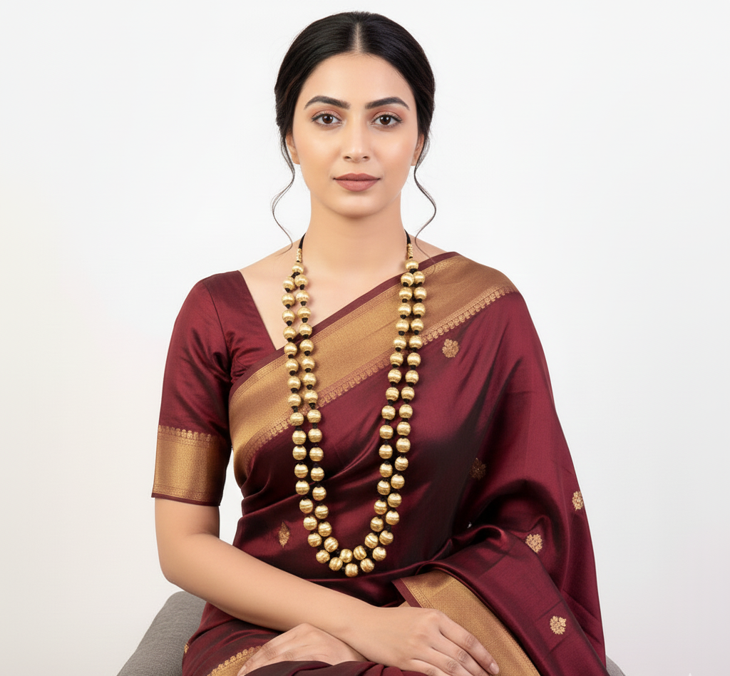 Golden Amazeballs Neck Piece - Cippele